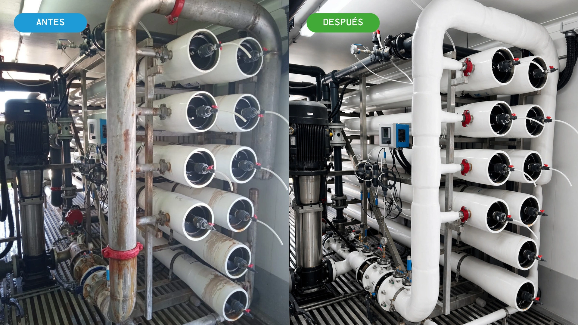 cambio piping frp osmosis inversa 2